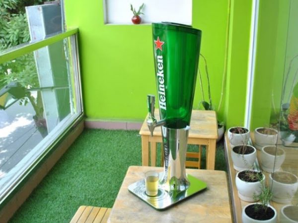 tháp bia heineken